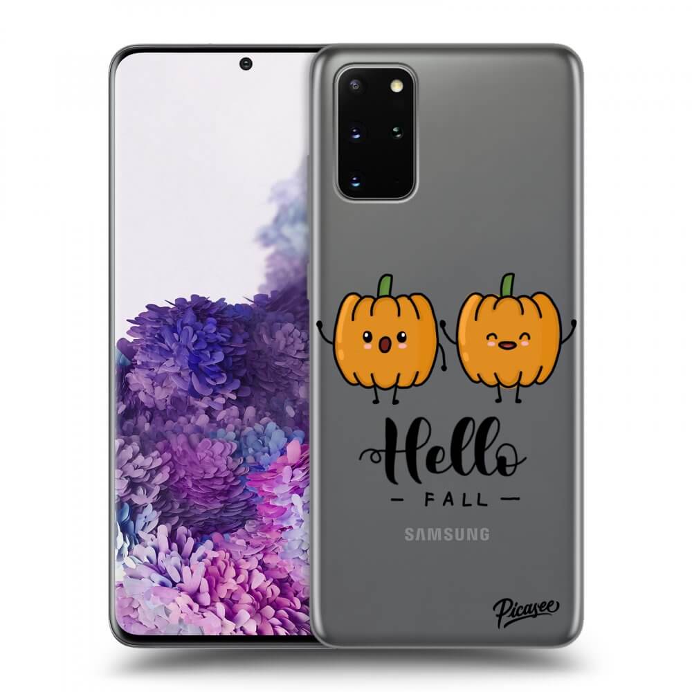 Samsung Galaxy S20+ G985F Hülle - Transparentes Silikon - Hallo Fall