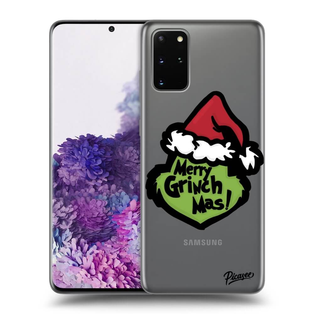 Samsung Galaxy S20+ G985F Hülle - Transparentes Silikon - Grinch 2