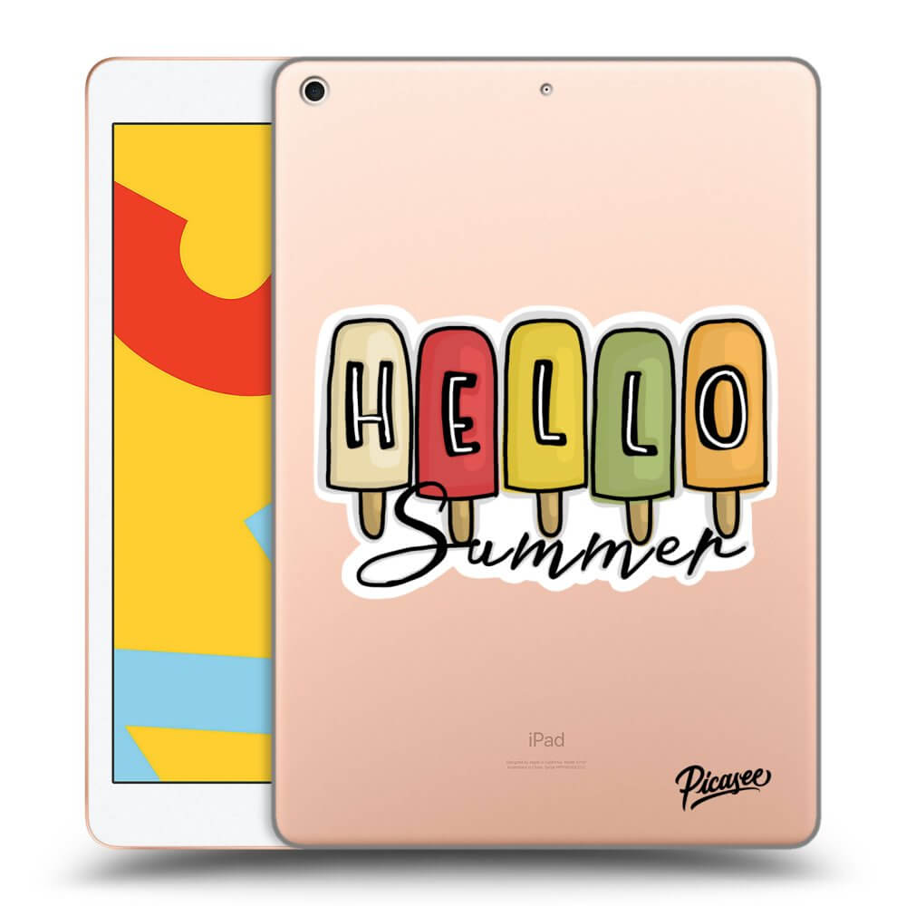 Transparente Silikonhülle Für Apple IPad 10.2 2019 (7. Gen) - Ice Cream