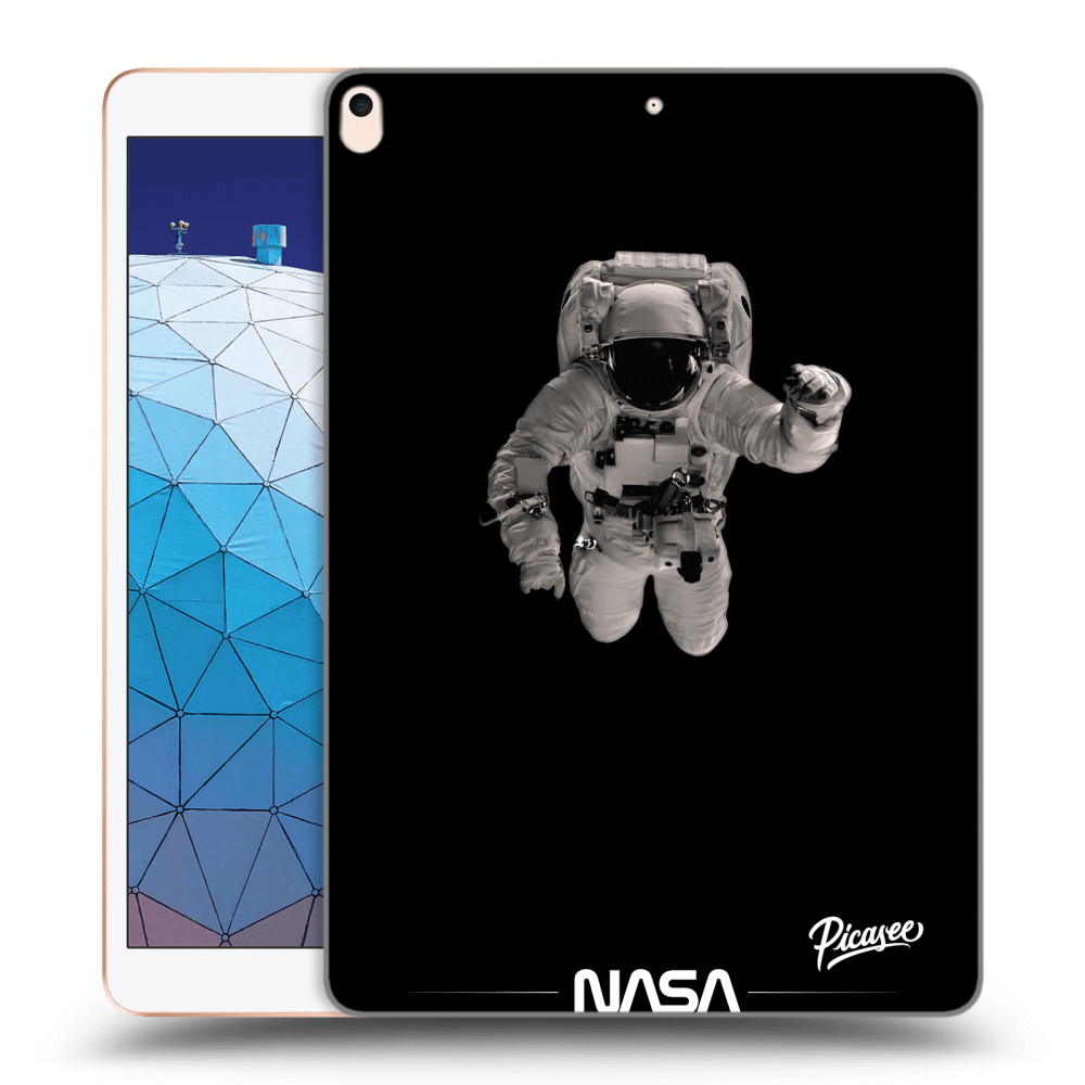 Schwarze Silikonhülle Für Apple IPad Air 10.5 2019 (3.gen) - Astronaut Minimal