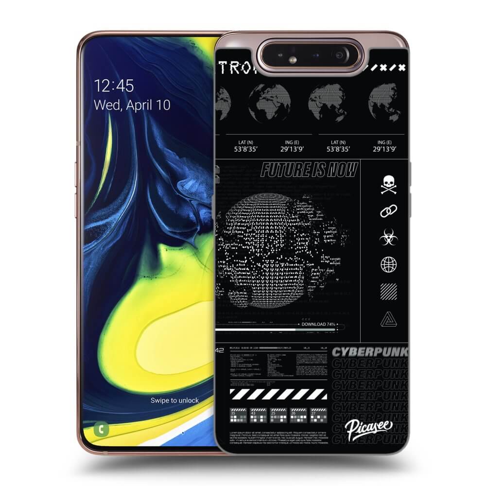 Samsung Galaxy A80 A805F Hülle - Transparentes Silikon - FUTURE