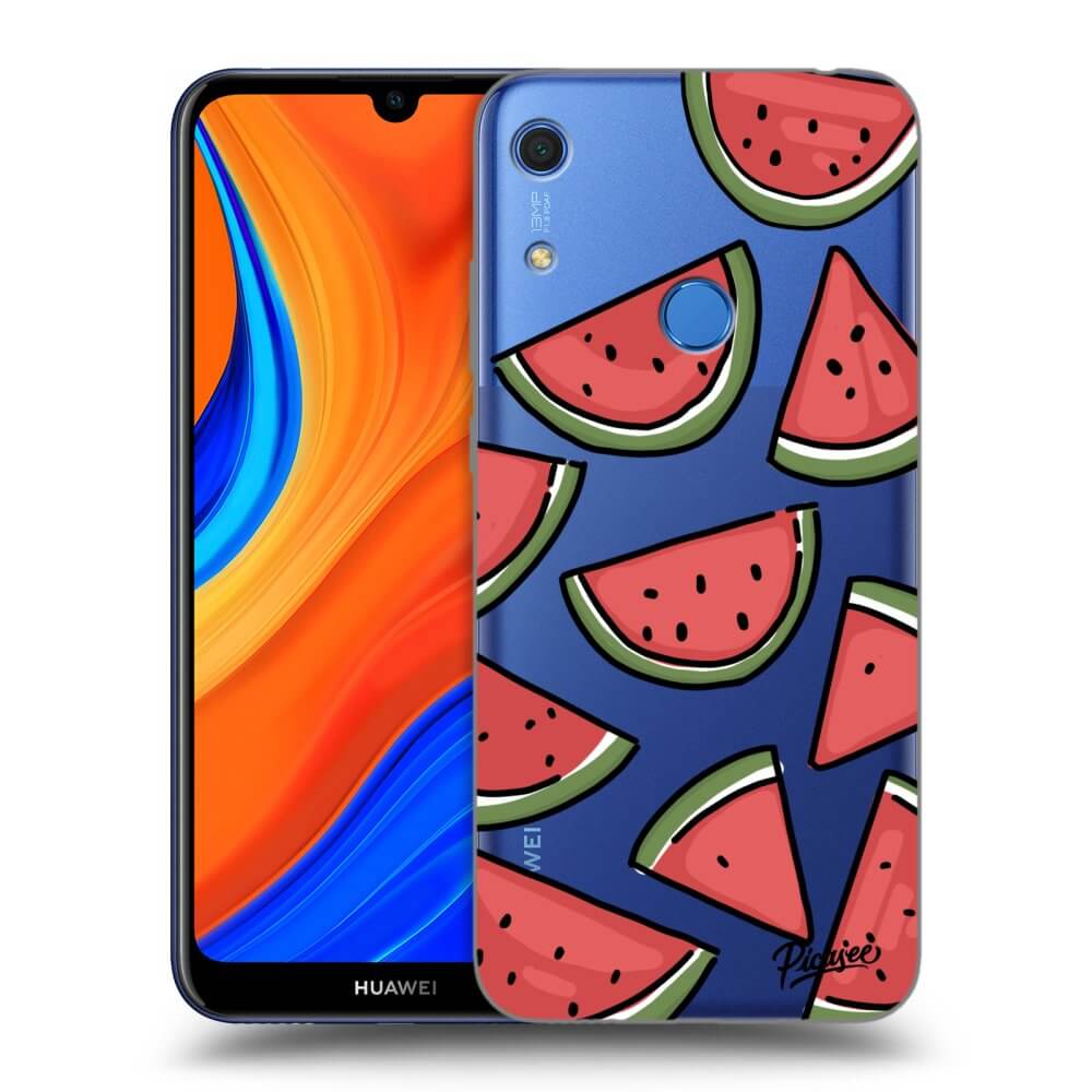 Huawei Y6S Hülle - Transparentes Silikon - Melone