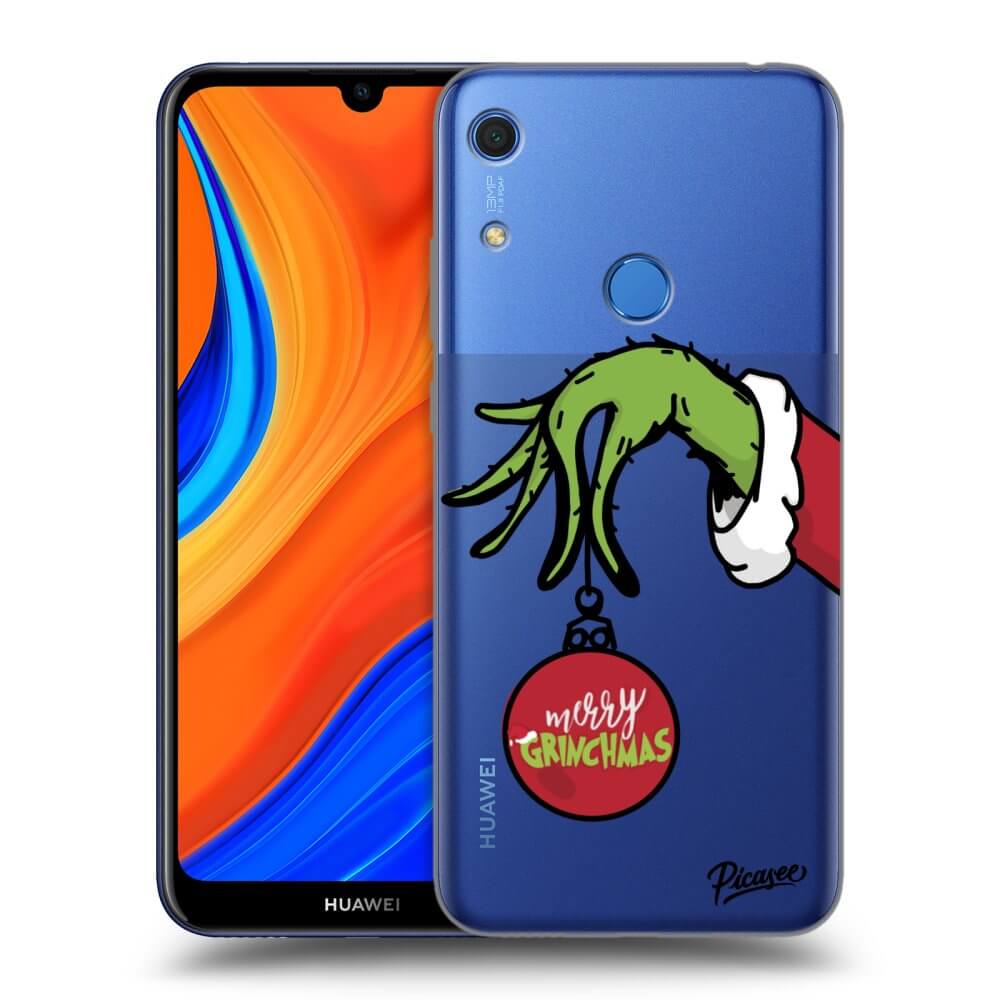 Huawei Y6S Hülle - Transparentes Silikon - Grinch