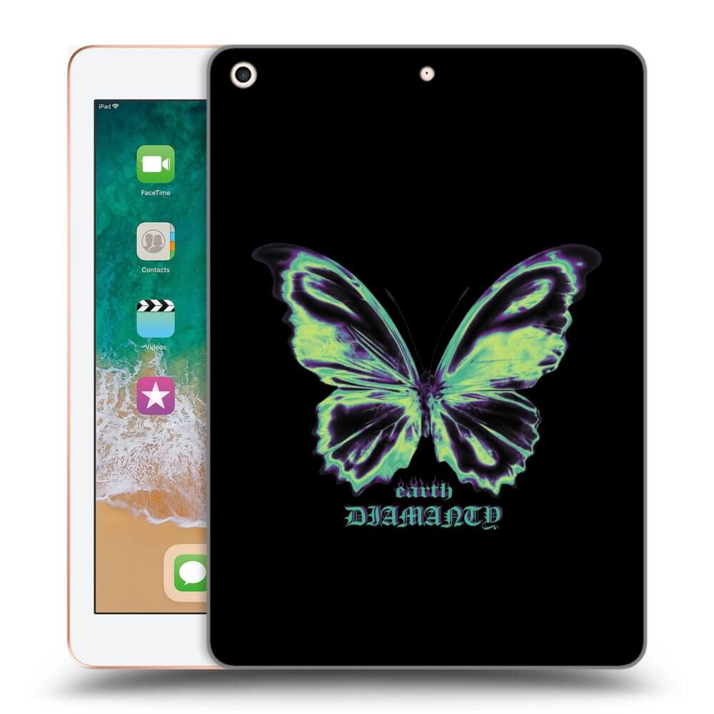 Transparente Silikonhülle Für Apple IPad 9.7 2018 (6. Gen) - Diamanty Blue