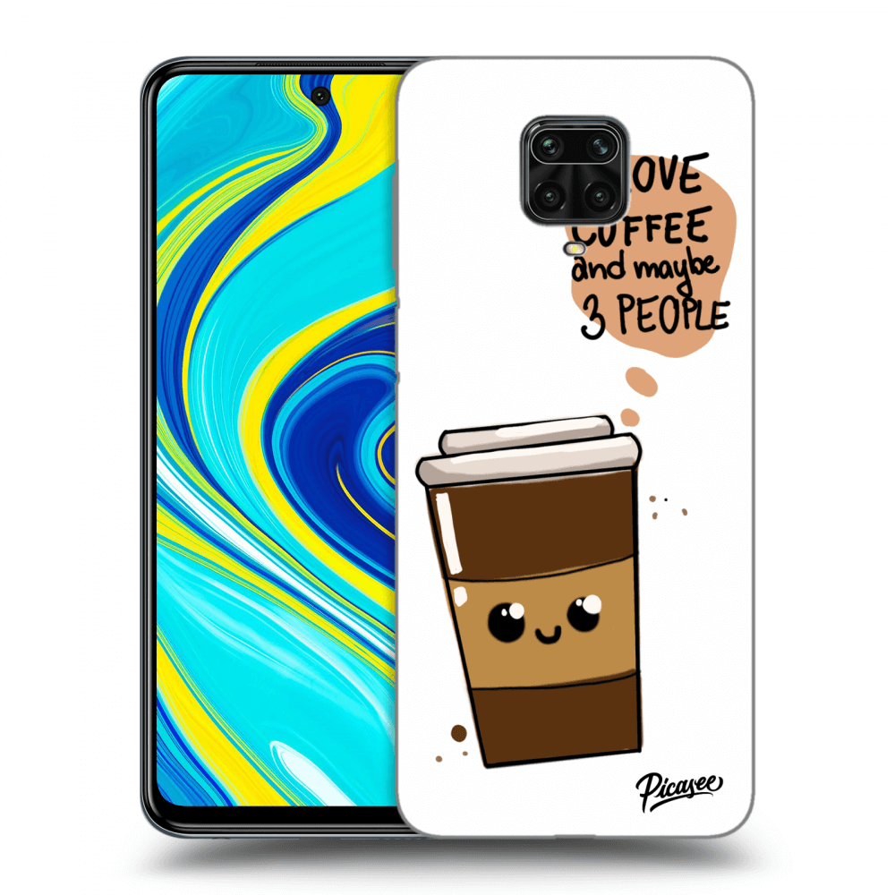 Xiaomi Redmi Note 9 Pro Hülle - Transparentes Silikon - Cute Coffee