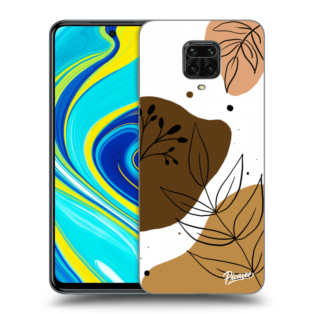 Xiaomi Redmi Note 9 Pro Hülle - Transparentes Silikon - Boho Style