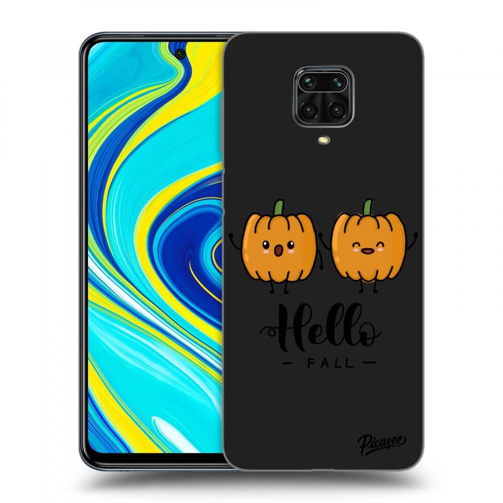 Xiaomi Redmi Note 9 Pro Hülle - Schwarzes Silikon - Hallo Fall