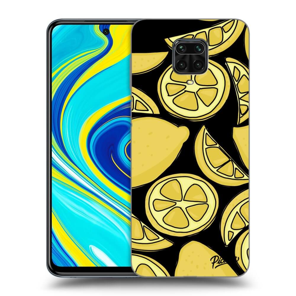 Xiaomi Redmi Note 9 Pro Hülle - Schwarzes Silikon - Lemon