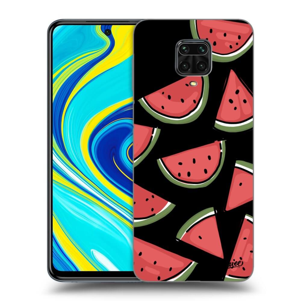 Xiaomi Redmi Note 9 Pro Hülle - Schwarzes Silikon - Melone