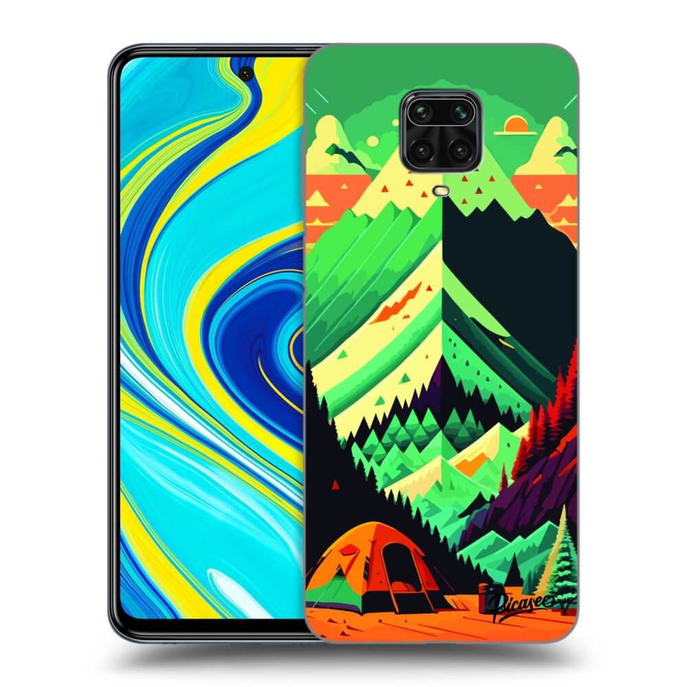 Xiaomi Redmi Note 9 Pro Hülle - Schwarzes Silikon - Whistler