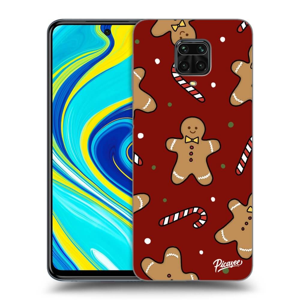 Xiaomi Redmi Note 9 Pro Hülle - Schwarzes Silikon - Gingerbread 2