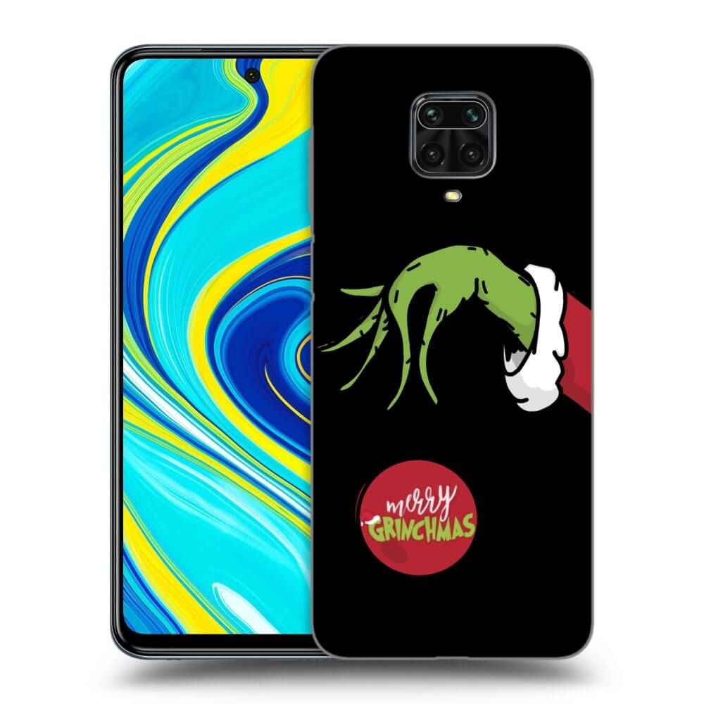 Xiaomi Redmi Note 9 Pro Hülle - Schwarzes Silikon - Grinch