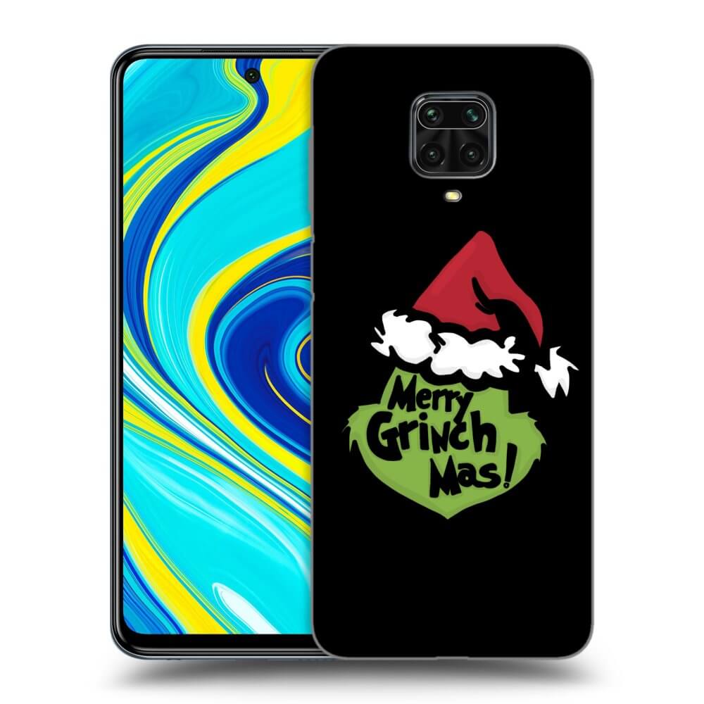 Xiaomi Redmi Note 9 Pro Hülle - Schwarzes Silikon - Grinch 2