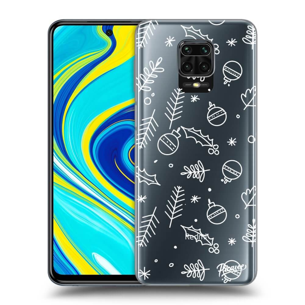 Xiaomi Redmi Note 9 Pro Hülle - Transparentes Silikon - Mistletoe