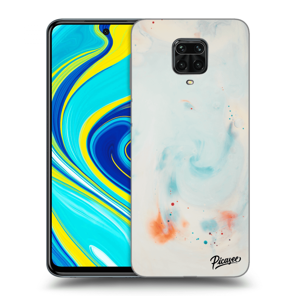 Xiaomi Redmi Note 9 Pro Hülle - Transparentes Silikon - Splash