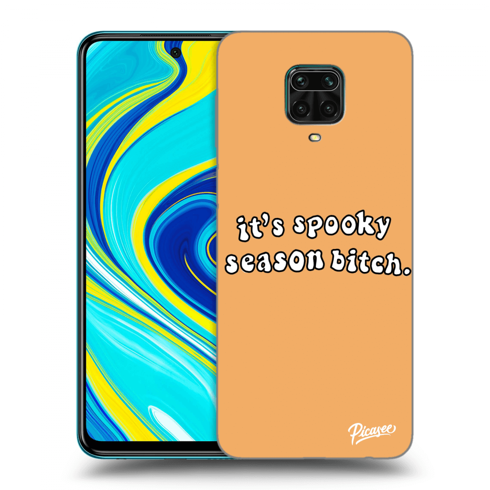 Xiaomi Redmi Note 9S Hülle - Transparentes Silikon - Spooky Season