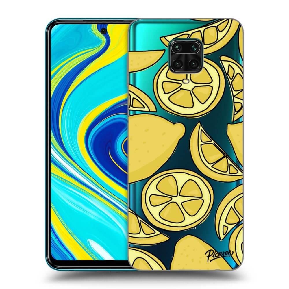 Xiaomi Redmi Note 9S Hülle - Transparentes Silikon - Lemon