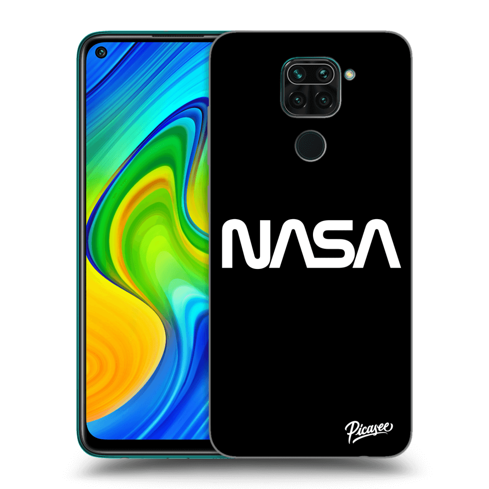 Xiaomi Redmi Note 9 Hülle - Transparentes Silikon - NASA Basic