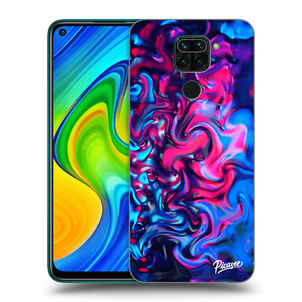 Xiaomi Redmi Note 9 Hülle - Schwarzes Silikon - Redlight