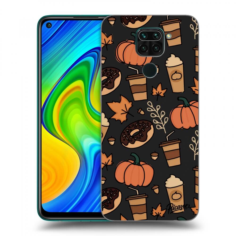 Xiaomi Redmi Note 9 Hülle - Schwarzes Silikon - Fallovers