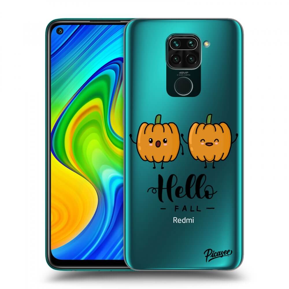 Xiaomi Redmi Note 9 Hülle - Transparentes Silikon - Hallo Fall