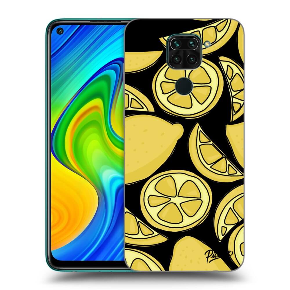 Xiaomi Redmi Note 9 Hülle - Schwarzes Silikon - Lemon