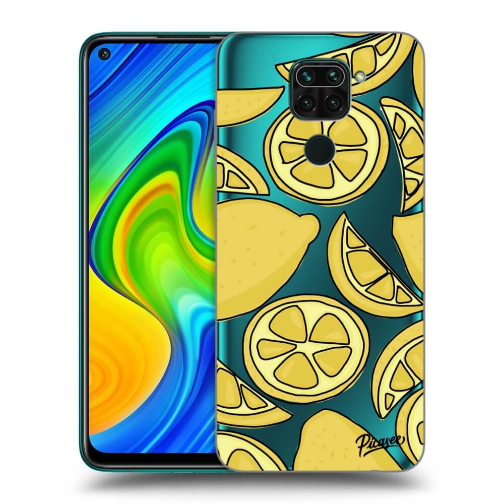 Xiaomi Redmi Note 9 Hülle - Transparentes Silikon - Lemon