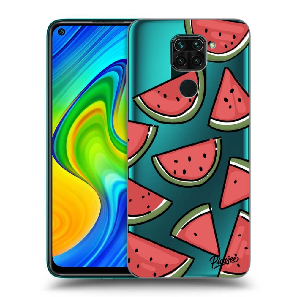 Xiaomi Redmi Note 9 Hülle - Transparentes Silikon - Melone