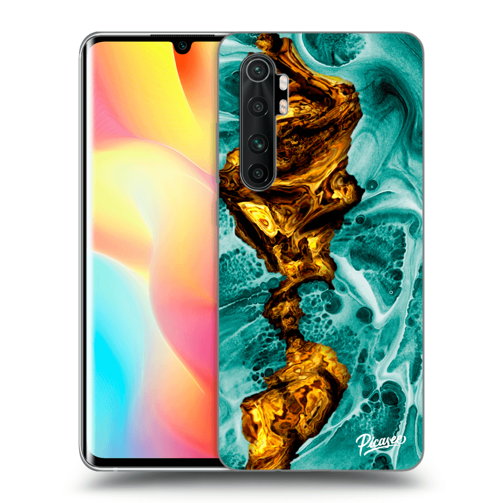 Xiaomi Mi Note 10 Lite Hülle - Transparentes Silikon - Goldsky