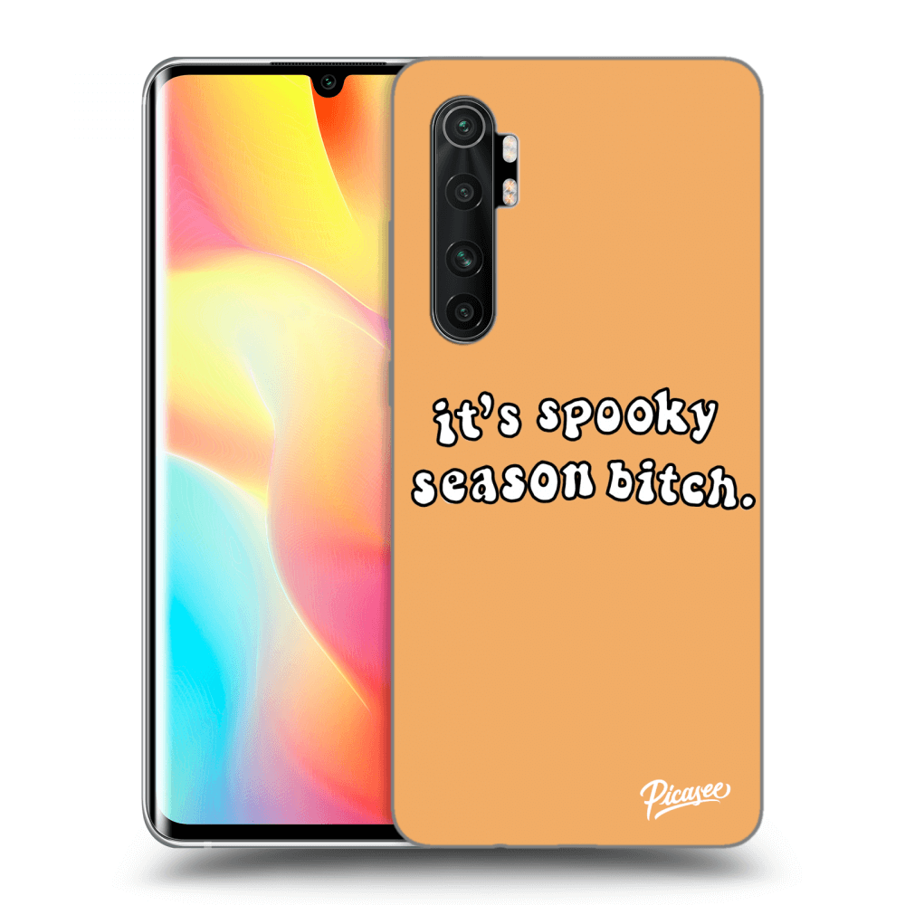 Xiaomi Mi Note 10 Lite Hülle - Transparentes Silikon - Spooky Season