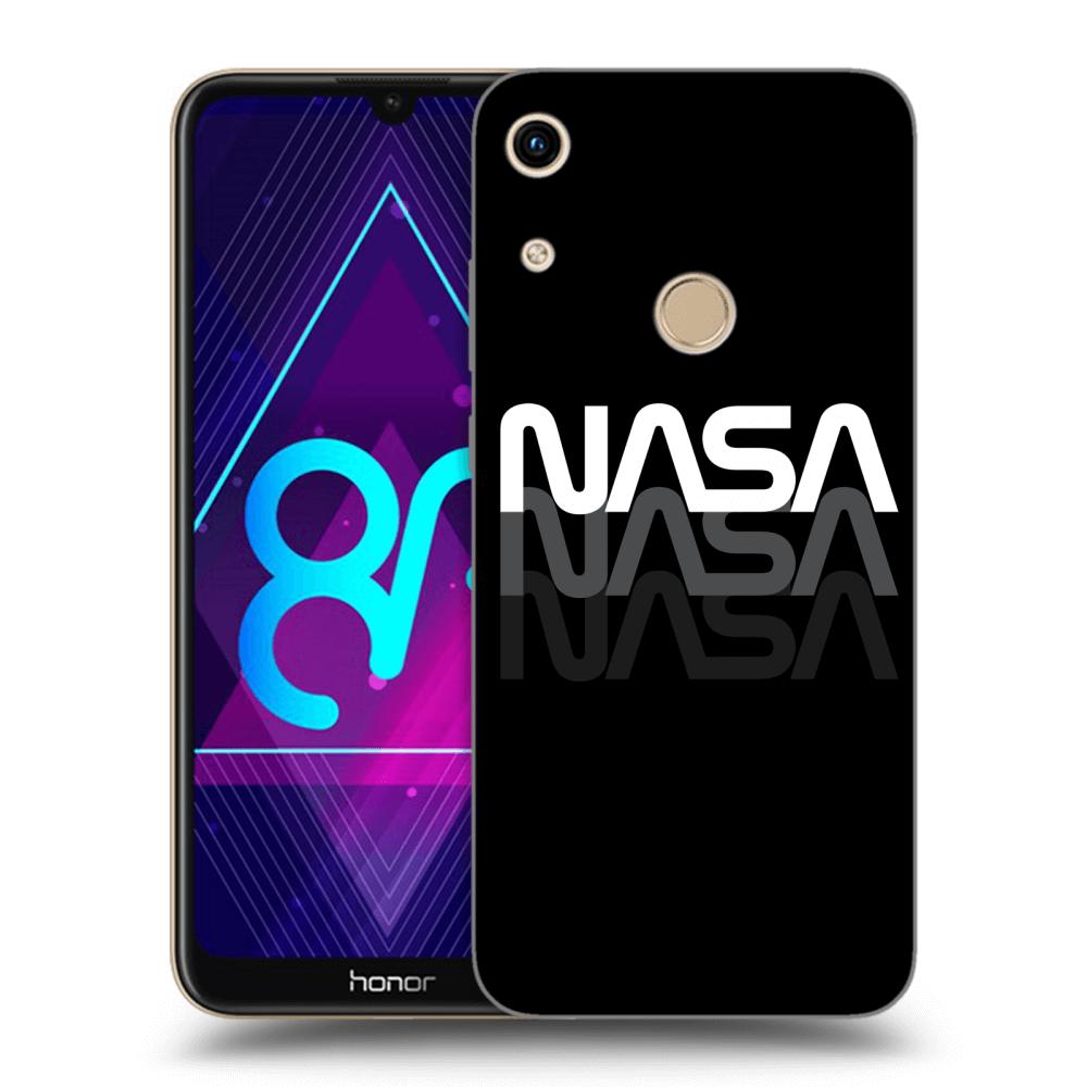 Honor 8A Hülle - Transparentes Silikon - NASA Triple