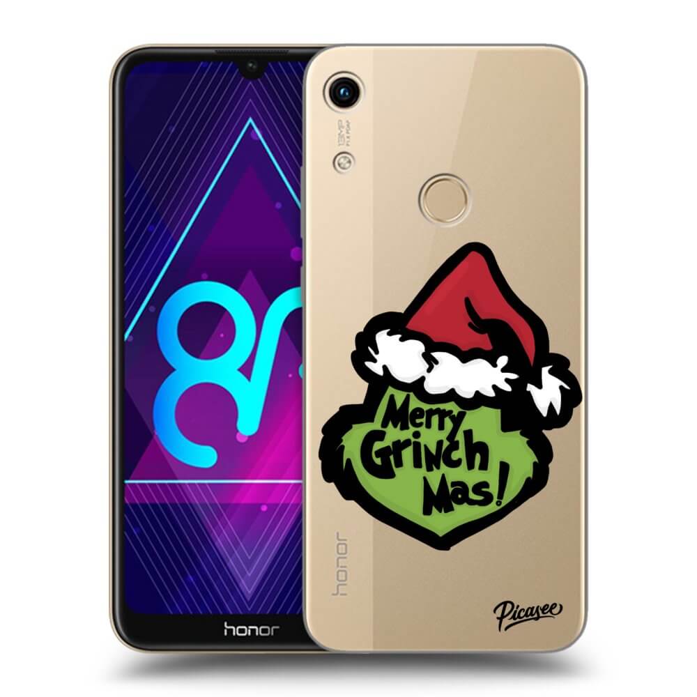 Honor 8A Hülle - Transparentes Silikon - Grinch 2