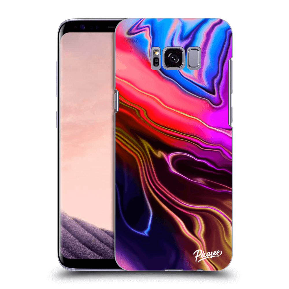 Samsung Galaxy S8 G950F Hülle - Transparentes Silikon - Electric