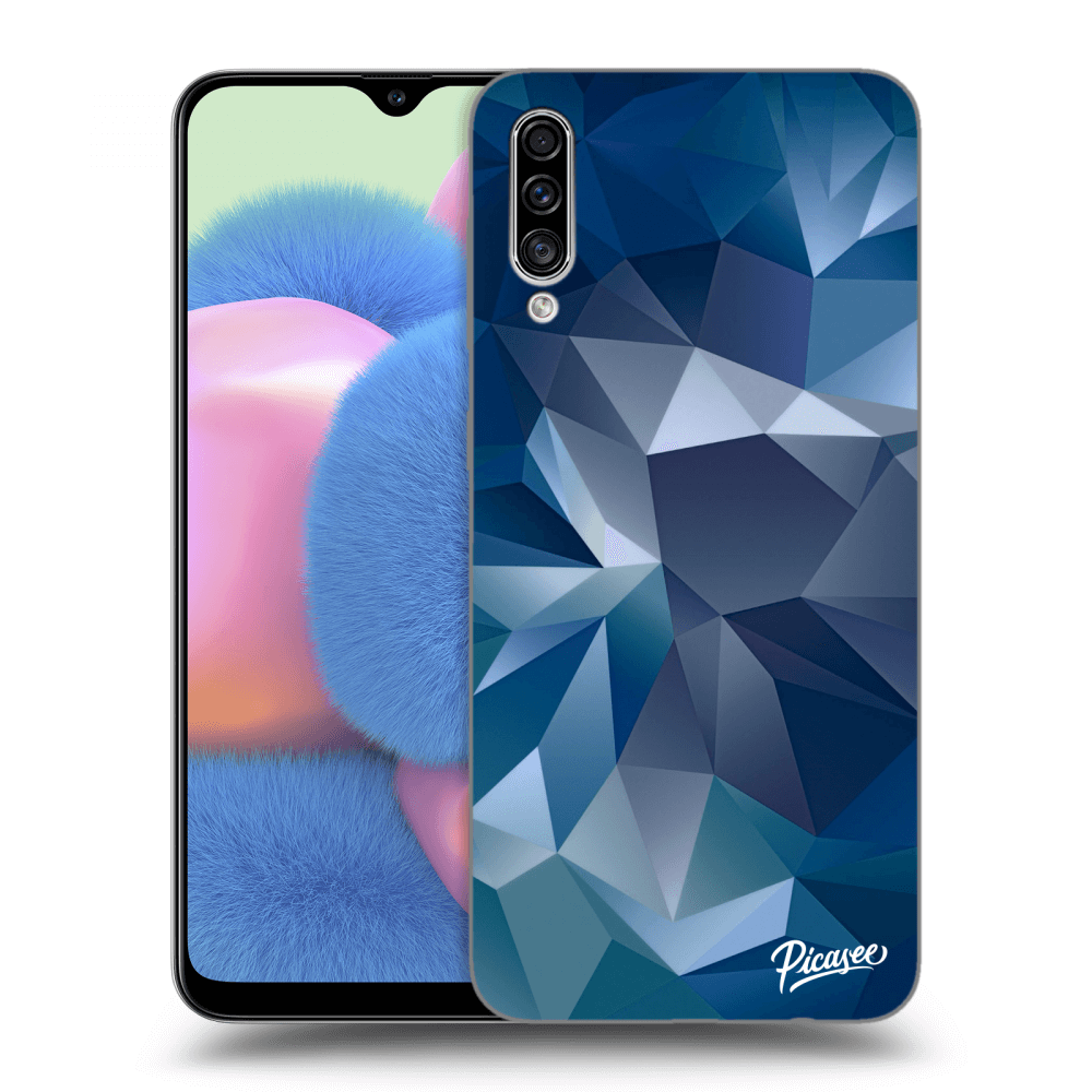 Samsung Galaxy A30s A307F Hülle - Schwarzes Silikon - Wallpaper