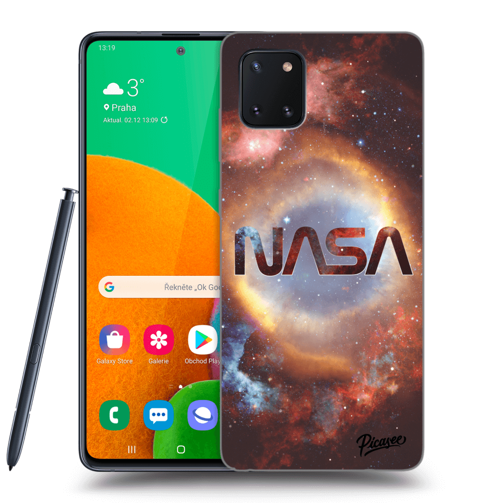 Samsung Galaxy Note 10 Lite N770F Hülle - Transparentes Silikon - Nebula