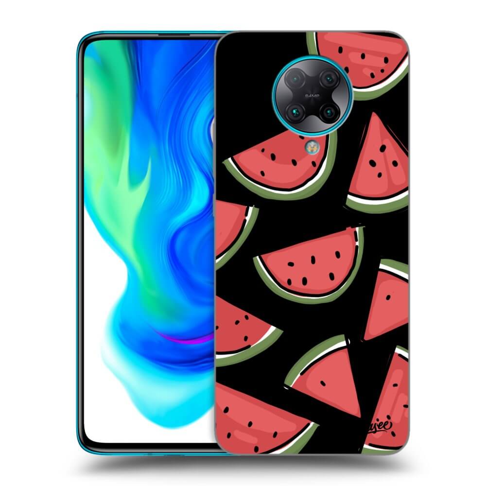 Xiaomi Poco F2 Pro Hülle - Schwarzes Silikon - Melone