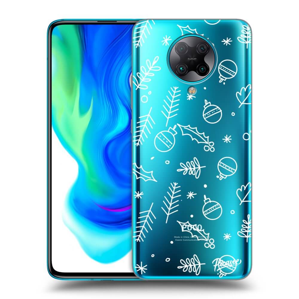 Xiaomi Poco F2 Pro Hülle - Transparentes Silikon - Mistletoe