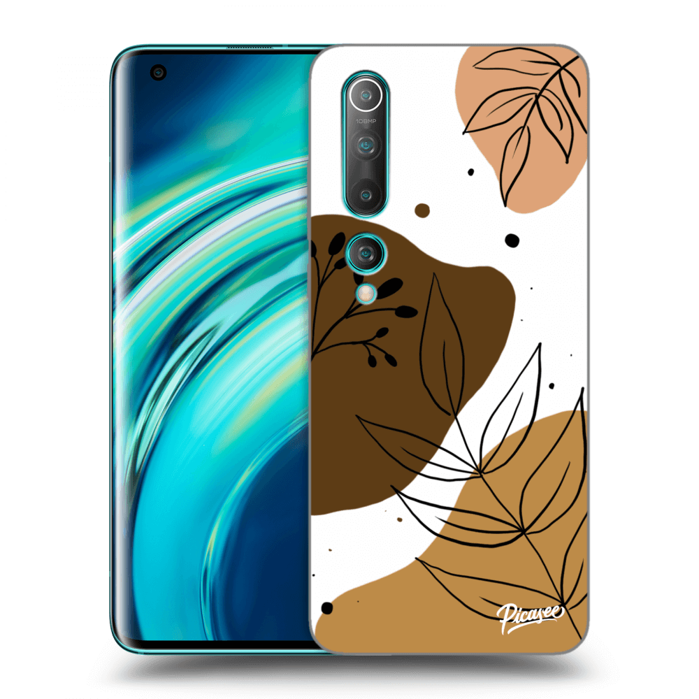 Xiaomi Mi 10 Hülle - Transparentes Silikon - Boho Style