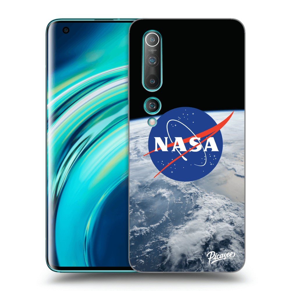 Xiaomi Mi 10 Hülle - Transparentes Silikon - Nasa Earth