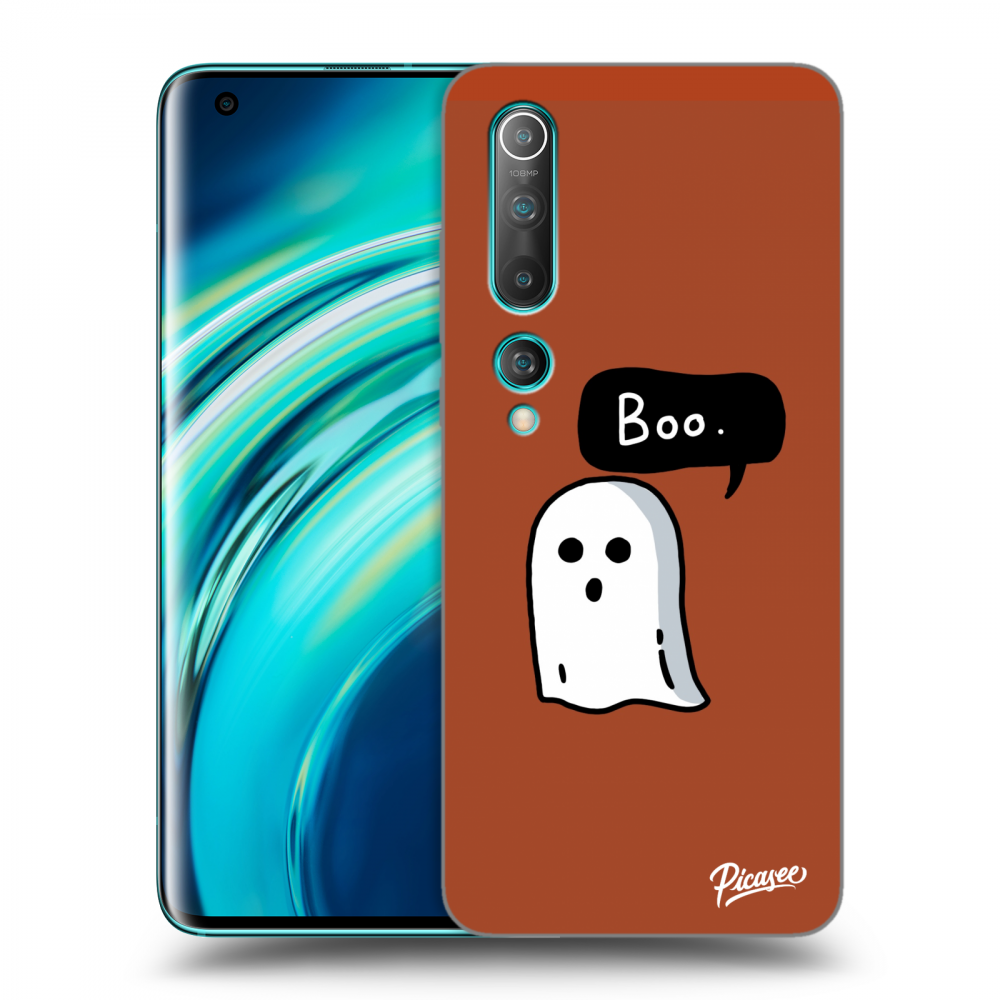 Xiaomi Mi 10 Hülle - Schwarzes Silikon - Boo