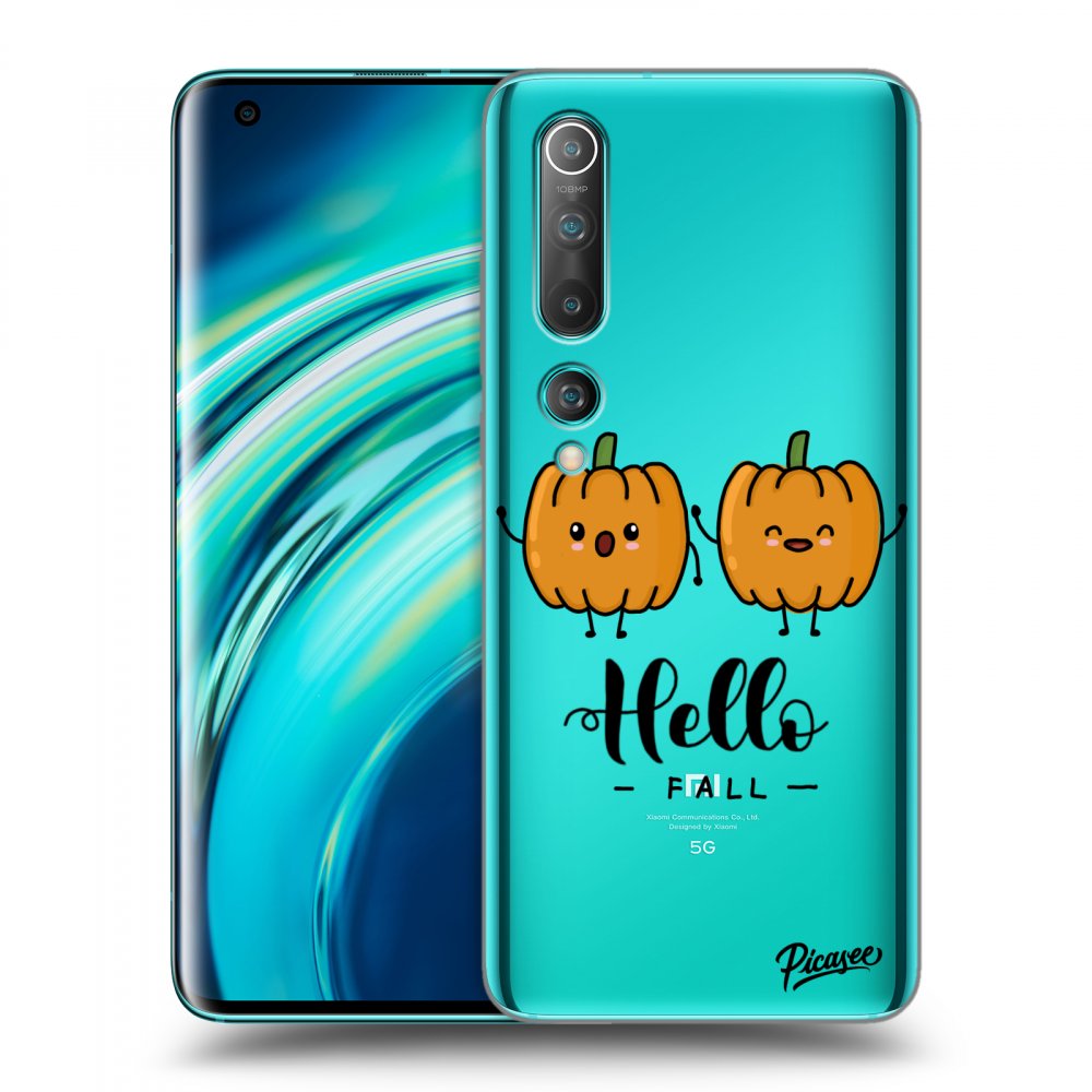 Xiaomi Mi 10 Hülle - Transparentes Silikon - Hallo Fall