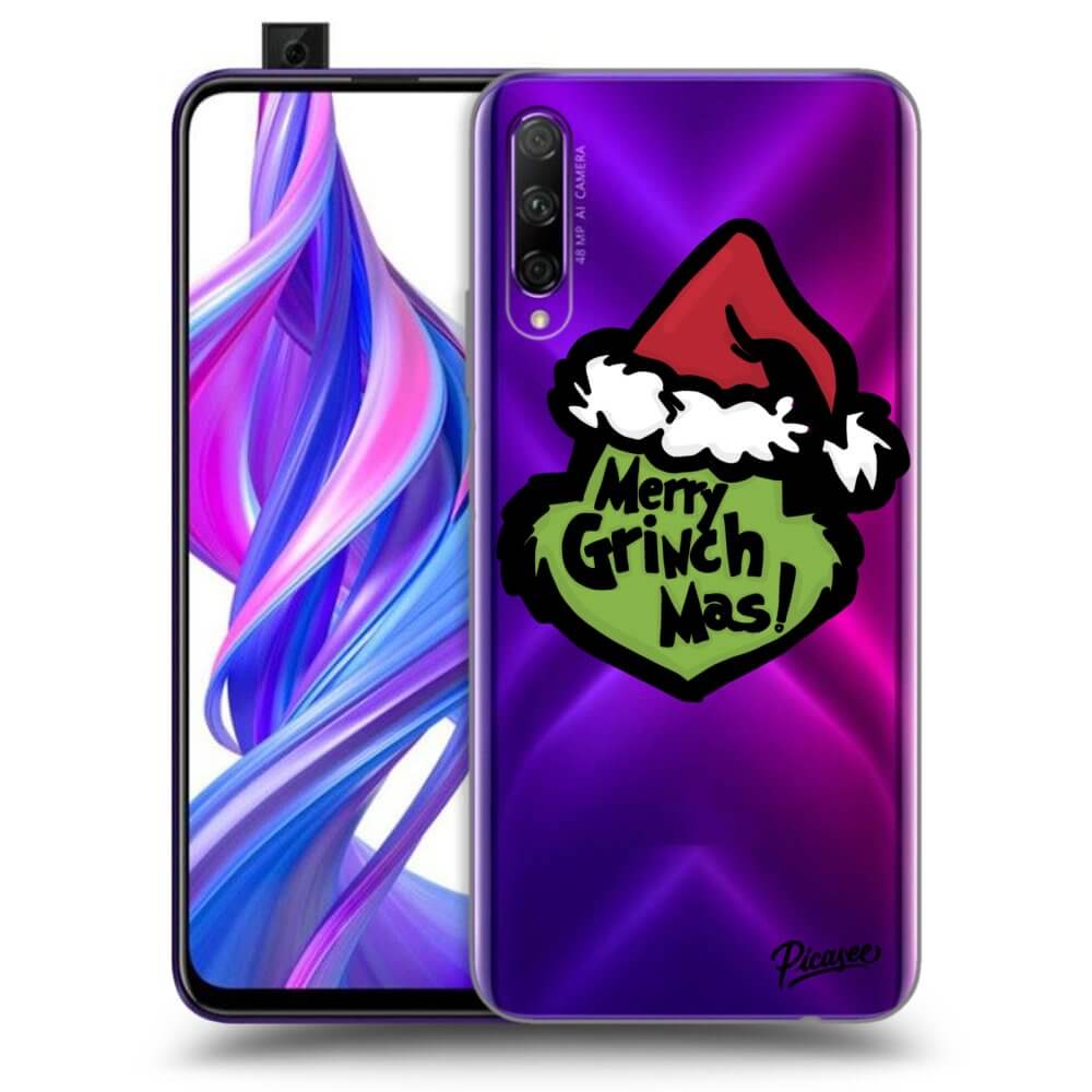 Honor 9X Pro Hülle - Transparentes Silikon - Grinch 2