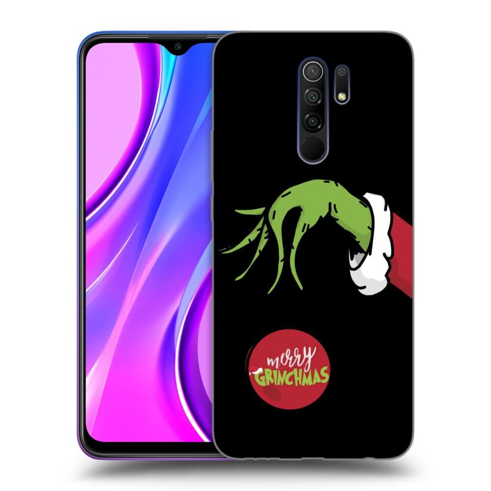 Xiaomi Redmi 9 Hülle - Schwarzes Silikon - Grinch