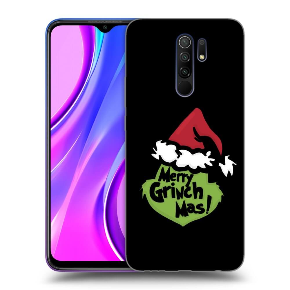 Xiaomi Redmi 9 Hülle - Schwarzes Silikon - Grinch 2