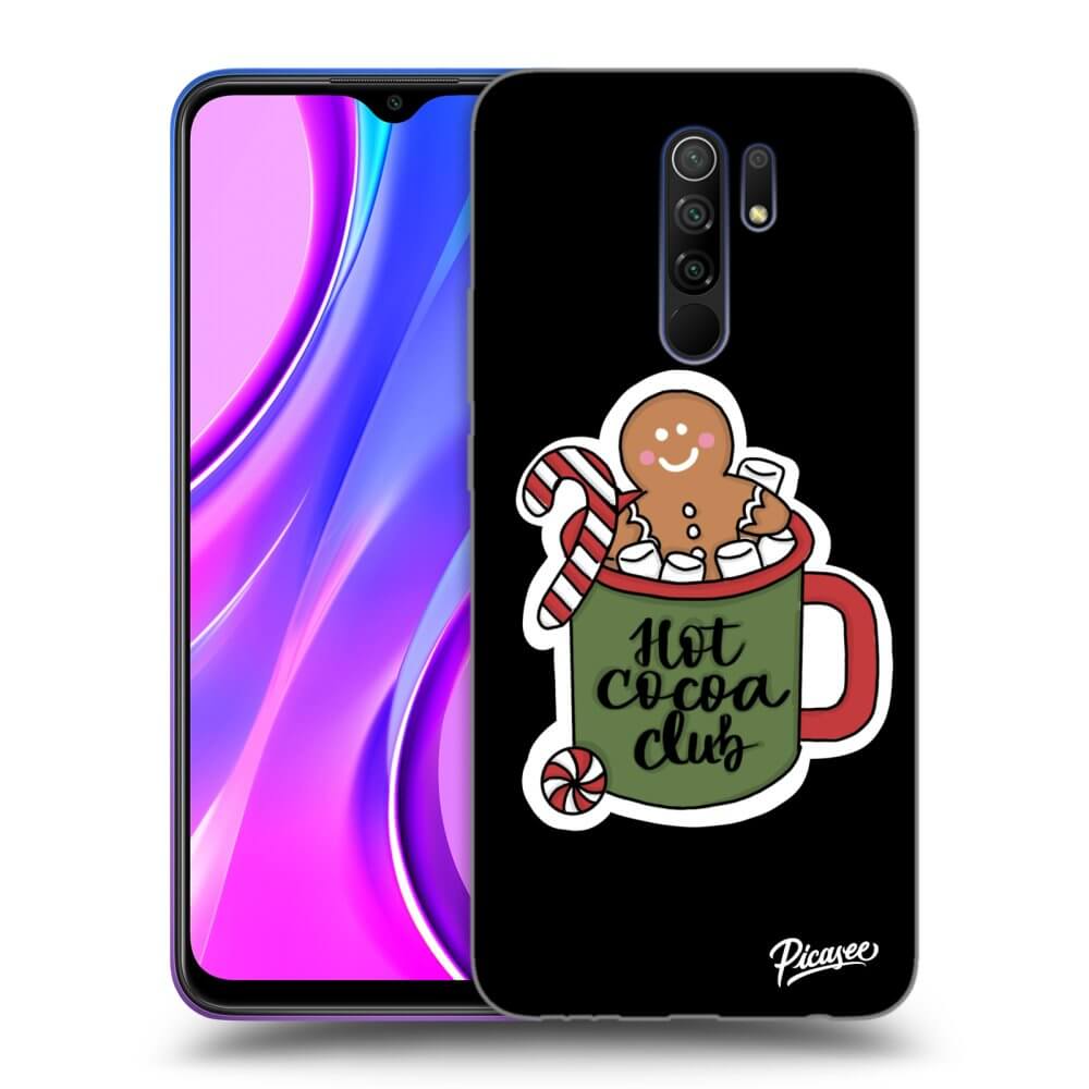 Xiaomi Redmi 9 Hülle - Schwarzes Silikon - Hot Cocoa Club