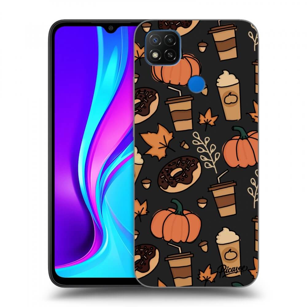 Xiaomi Redmi 9C Hülle - Schwarzes Silikon - Fallovers