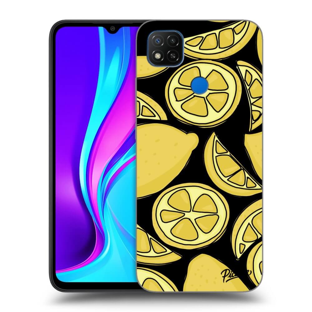 Xiaomi Redmi 9C Hülle - Schwarzes Silikon - Lemon