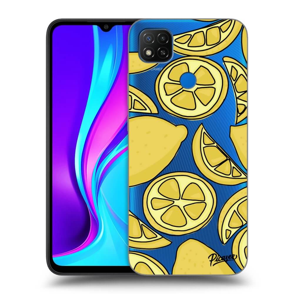 Xiaomi Redmi 9C Hülle - Transparentes Silikon - Lemon