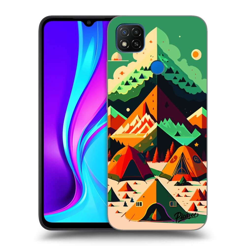 Xiaomi Redmi 9C Hülle - Schwarzes Silikon - Alaska