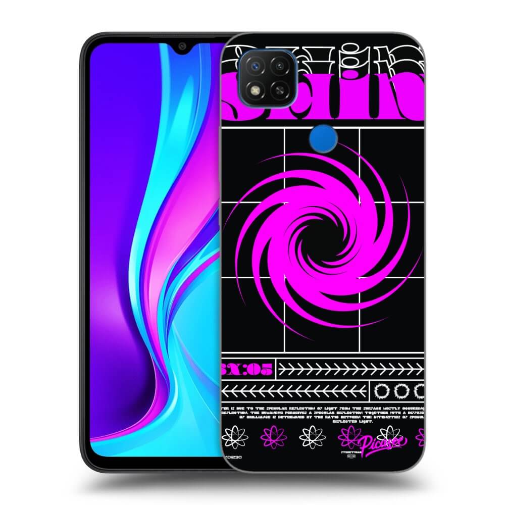 Xiaomi Redmi 9C Hülle - Schwarzes Silikon - SHINE